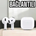  4.Nesil Kaliteli TWS Android ve İOS Uyumlu Mikrofonlu Kulaklık