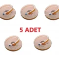 BUĞZ 5 Adet 9 Metre Pencere Izolasyon Bandı Yapışkanlı Cam Yalıtım Süngeri Rüzgar Soğuk Kesici Pimapen Fitili