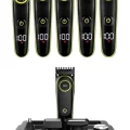 BUĞZ 5 Başlıklı Şarjlı Tıraş Makinesi Led Ekran Saç Sakal Ense Tıraşına Uygun Bakım Seti - Lisinya
