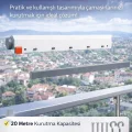 BUĞZ 5 İpli Çamaşırlık, Çek As, Ger As, 20 Metre Uzunluk, Kolay Kurulum, Ergonomik