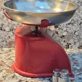 BUĞZ 5 Kg Retro Nostalji Mutfak Tartısı Analog Terazi
