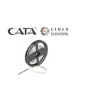 BUĞZ 5 METRE CATA CT 4485 10 Çip İç Mekan Şerit Led Amber 12V