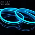  5 Metre Noas YL42 1220 Buz Mavi 12V Işık Dış Mekan Neon Led