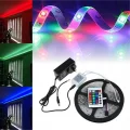 BUĞZ 5 Metre Rgb Şerit Led Seti-iç ve Dış Mekan Silikonlu-tak Çalıştır