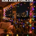BUĞZ 5 Metre Şeffaf Kablo LED Peri Işığı 50 Ampullü Dekoratif Led Yeni Nesil
