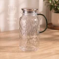 BUĞZ Kulplu 1800 ml Cam Sürahi Ve 350 ml 4 Bardak Seti - 5 Parça Şeffaf BX-313586