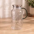 BUĞZ 5 Parça Bardaklı Sürahi Seti - Cam - 1800 ml Sürahi - 4 Bardak