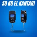 BUĞZ 50 Kg Dijital El Terazisi Cep Tartısı El Kantarı Terazi