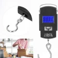  50 Kg El Kantarı Ağırlık Ölçer Dijital Ekranlı Kancalı Portatif