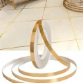 BUĞZ 50 Metre Fayans Arası Şerit Dekoratif Yapışkan Renkli Dekor Su Geçirmez Sızdırmaz Altın Bant