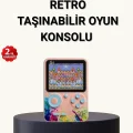 BUĞZ 500 Klasik Oyunlu Retro Oyun Konsolu Taşınabilir ve TV Bağlantılı