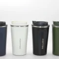 BUĞZ 500 Ml Paslanmaz Çelik Termos Mug - Çift Katmanlı Sızdırmaz Kahve Kupası Alk3134