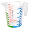 BUĞZ 500 ml Renkli Dereceli Sert Plastik Mutfak Ölçü Kabı
