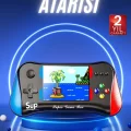  500 Oyunlu Retro Sup Konsolu Taşınabilir Mini Gamepad 3,5 İnç Ekran