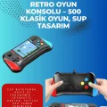  500 Retro Oyunlu Taşınabilir El Konsolu – X7M Modeli