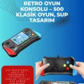  500 Retro Oyunlu Taşınabilir El Konsolu – X7M Modeli