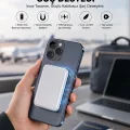 BUĞZ 5000 Mah İOS Uyumlu Magsafe Kablosuz Şarj Hızlı Şarj Desteği