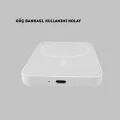 BUĞZ 5000mAh Manyetik Powerbank – iPhone Serisi İçin Taşınabilir Kablosuz Şarj Cihazı