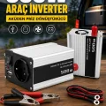 BUĞZ 500W 12V DC 220V AC İnverter USB Çıkışlı Fanlı Akü Güç Dönüştürücü Araç Kullanımı
