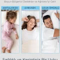 50x70cm Nano Jel Lüks Yastık 1200gr Anti-alerjik Pamuklu Yastık Microfiber Ultra Dolgun Silikon