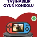 BUĞZ 520 Oyunlu El Oyun Konsolu TV Bağlantılı HD LCD Ekranlı