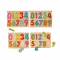 BUĞZ 5215 -Wooden Puzzle Numbers 10 Parça