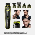 BUĞZ 5’i 1 Arada Şarjlı Erkek Bakım Seti LED Göstergeli ve Suya Dayanıklı - Lisinya