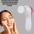 BUĞZ 5’i 1 Arada Yüz Temizleme Cihazı – Masaj, Fırça, Peeling ve Krem Uygulama Aparatlı - BUĞZ