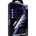 BUĞZ 5in1 Metal USB Hub – Yüksek Hızlı Çoklayıcı, 5 Bağlantı Noktalı, Dayanıklı ve Taşınabilir Tasarım ( BUĞZ )