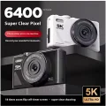 BUĞZ 5k 75mp Hd Dijital Kamera 18x Dijital Zoom, Flaşlı,3.0 İnç Ekranlı Fotoğraf Makinesi