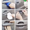 BUĞZ 5li Set Araba Kapı Kolu Koruyucu Çizilme Önleyici Şeffaf Sticker Film Koruma Seti
