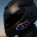 BUĞZ 6. Bluetooth 5.3 Kask İçi Intercom Kulaklık IPX6 Suya Dayanıklı Tasarım