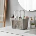 BUĞZ 6lı Gri Çok Amaçlı Organizer Sepet Kulplu Mutfak Banyo Saklama Seti