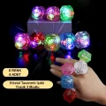  6lı Kristal LED Parti Yüzük Seti