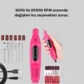 BUĞZ 6 Uçlu Elektrikli Manikür Pedikür Seti Yeni Nesil