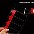 BUĞZ 60 Parça Kolay Açılır Güçlü Çift Taraflı Bant 18mm*50mm Bx40