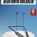 BUĞZ 60 Saat Kablolu Boyun Askılı Dijital Göstergeli Bluetooth Kulaklığı Yeni Nesil