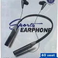  60 Saat Şarjlı Boyuna Takılan Kablosuz Bluetooth Kulaklık Sporcu Ios Android Uyumlu Bulututlu