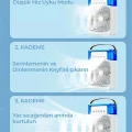 BUĞZ 600 ml Su Hazneli Masaüstü Vantilatör, Çok Renkli Işıklı ve Buhar Nemlendirme Özellikli