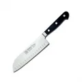 BUĞZ 61950 - Sıcak Dövme Oluklu Santoku Şef Bıçağı 18 Cm