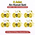 BUĞZ 639lı Arı Kostüm Seti – Kanat Taç Asa