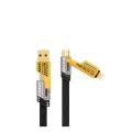 BUĞZ 65W 4ü 1 Arada Çoklu Şarj Kablosu – USB-C, USB-A, Lightning, Veri ve Şarj Desteği Yeni Nesil