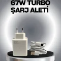 BUĞZ 67 Watt Güvenli Hızlı Şarj Adaptörü Samsung M31 M33 M51 Uyumlu