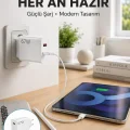 BUĞZ 67 Watt Type C Hızlı Şarj Başlık Xiaomi Black Shark Uyumlu Yeni Nesil