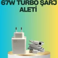 BUĞZ 67 Watt Type C Turbo Şarj Seti TCL 20 30 50 Uyumlu