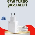 BUĞZ 67 Watt Ultra Hızlı Şarj Adaptörü Xiaomi Redmi 9 10 12C Uyumlu
