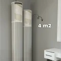 BUĞZ 6’lı Hava Geçiren Kapasiteli, Toz ve Nem Koruyucu PVC Pencereli Halı Kılıfı Hurcu – 4 m²