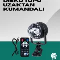 BUĞZ 7 Farklı Aydınlatma Modu ve Ses Sensörlü Disko Topu Lambası