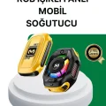 BUĞZ 7 Kanatlı Vortex Fanlı Akıllı Telefon Soğutma Aparatı