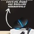  7 Kordonlu Akıllı Saat Ve Oyuncu Kulaklığı ANC Özelliği Kulak İçi Mikrofonlu Sesli Görüşme